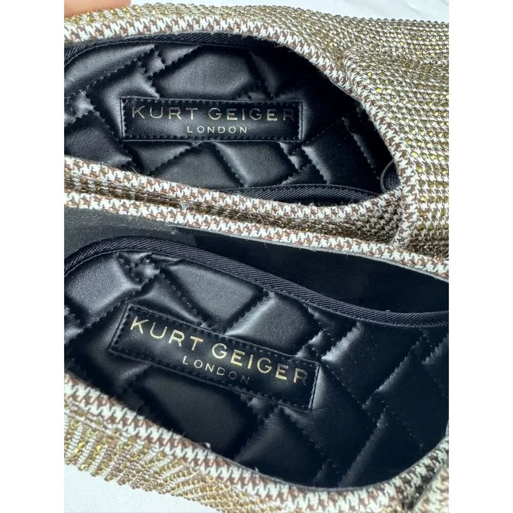 🛑SOLD🛑Kurt Geiger London Hugh Herringbone Loafers Mens Size 8 (41) - Picture 6 of 14